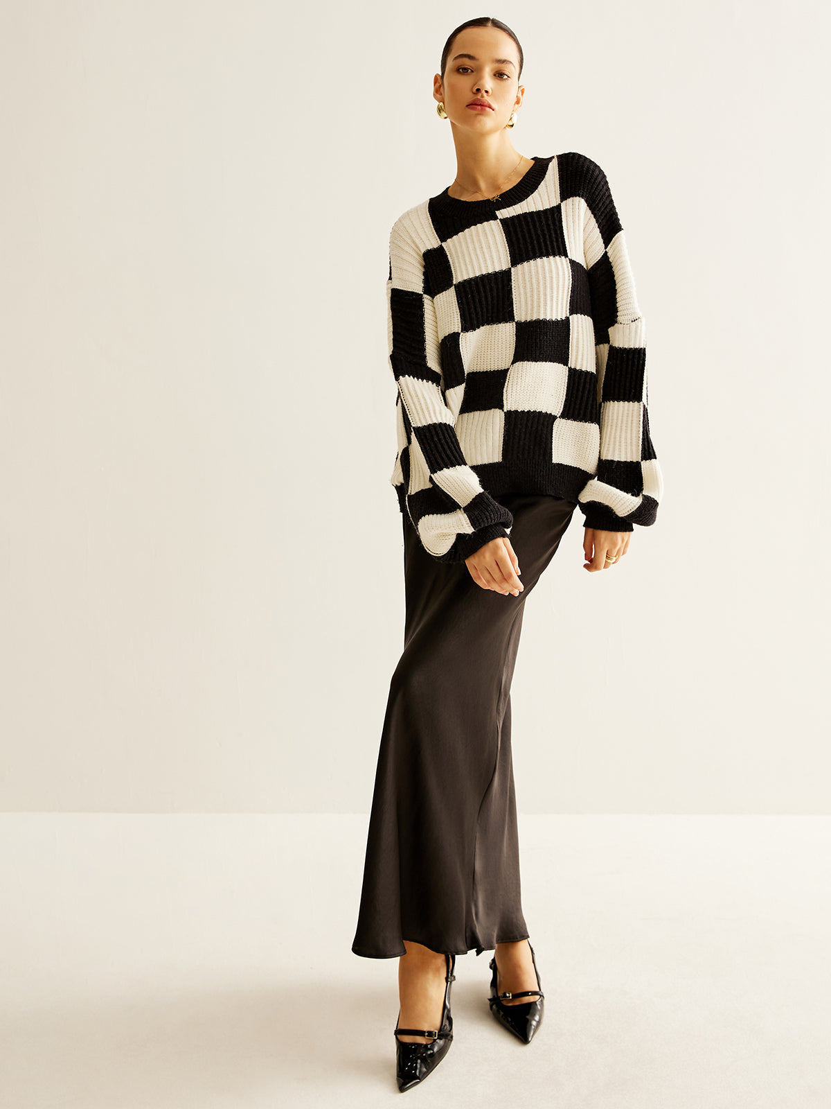 StylChic colorblock women's sweater 