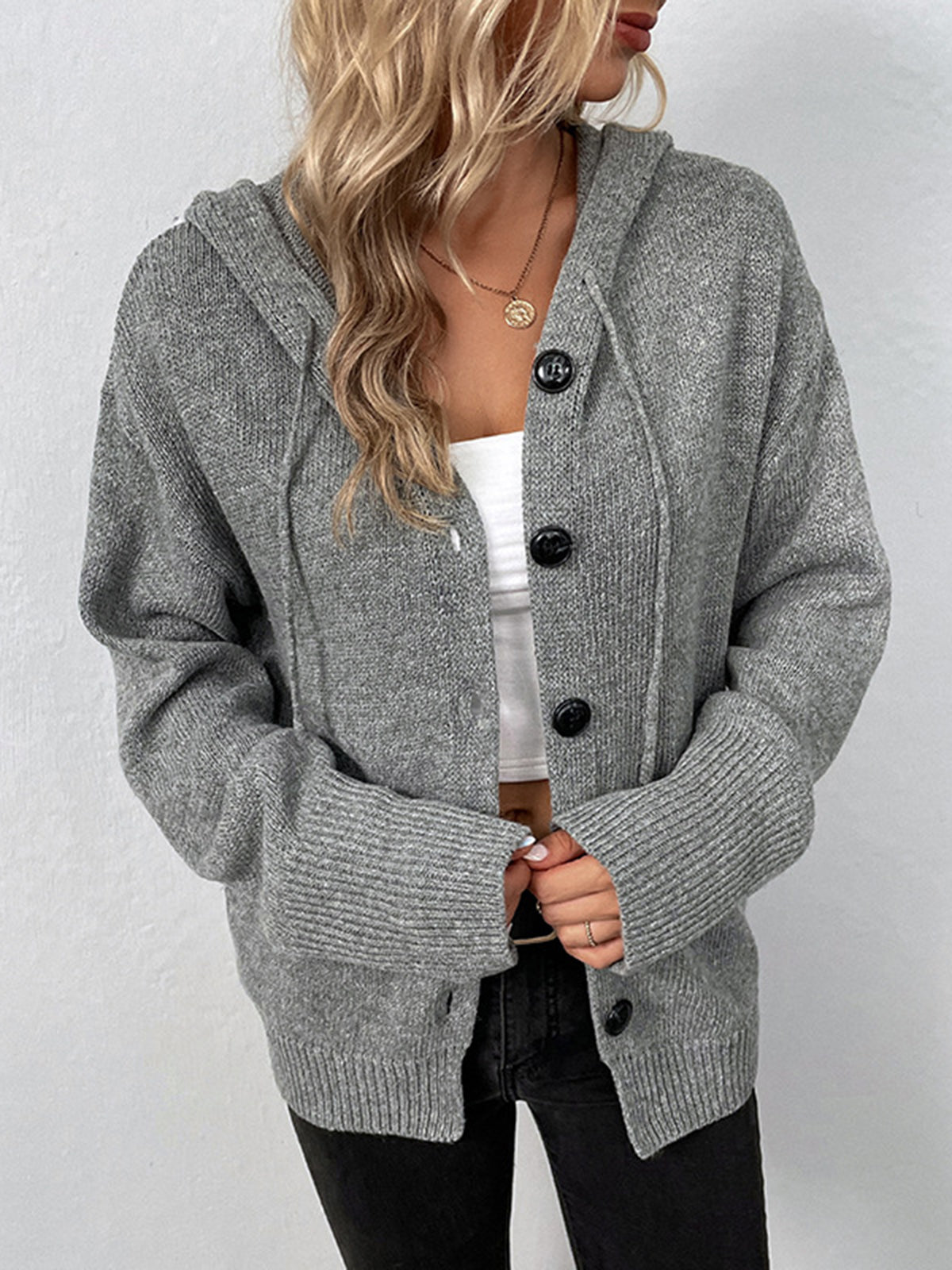Easycomfort luxe gevoerde capuchon vest