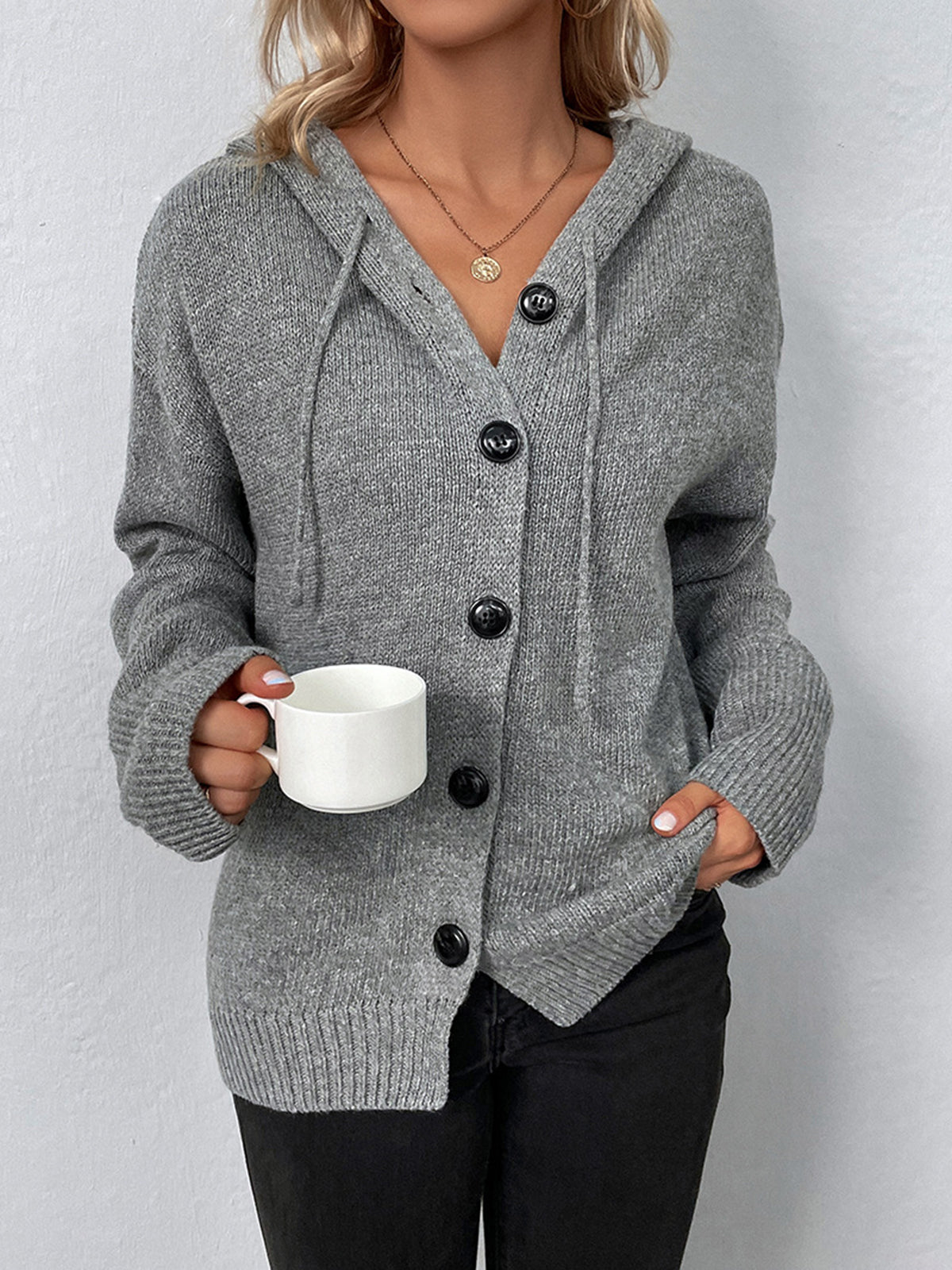Easycomfort luxe gevoerde capuchon vest