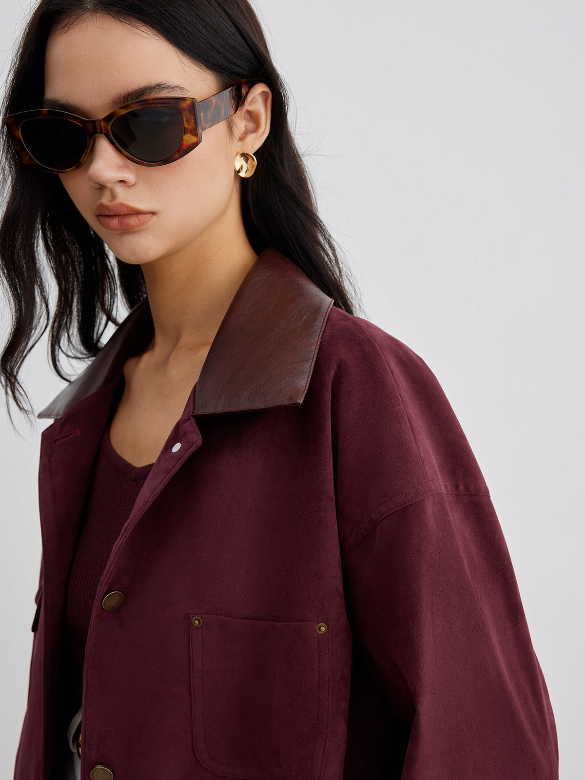 Luxe leather premium suède jas