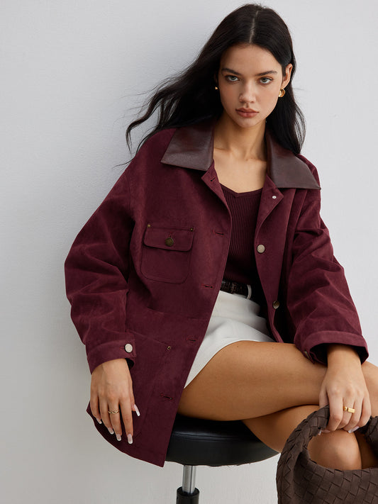 LuxLeather premium suede jacket 