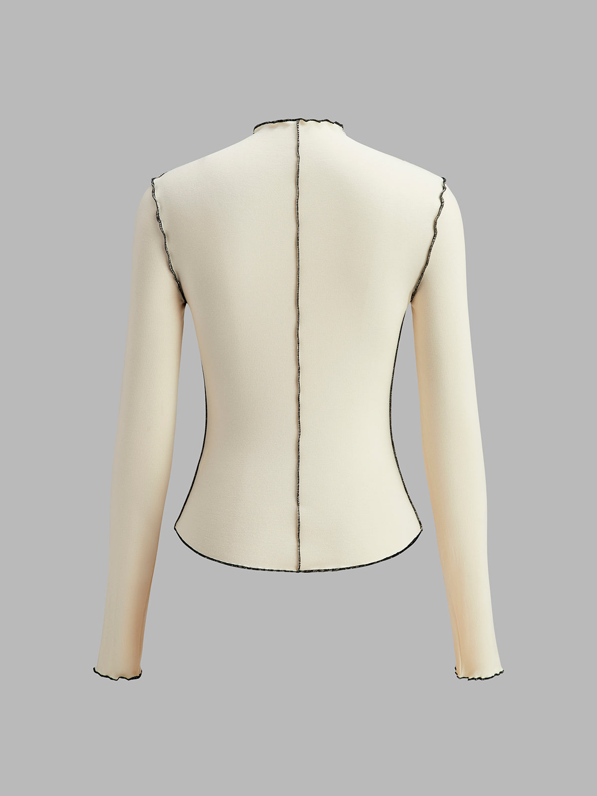 Trendy col luxe jersey top 
