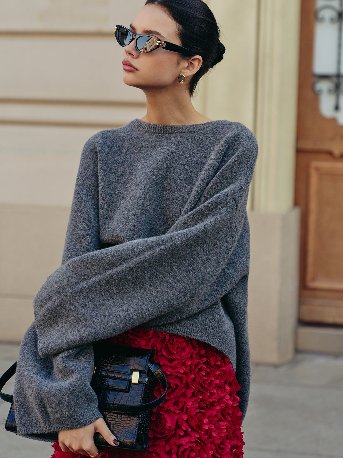 ComfyLux luxury wool oversized sweater 