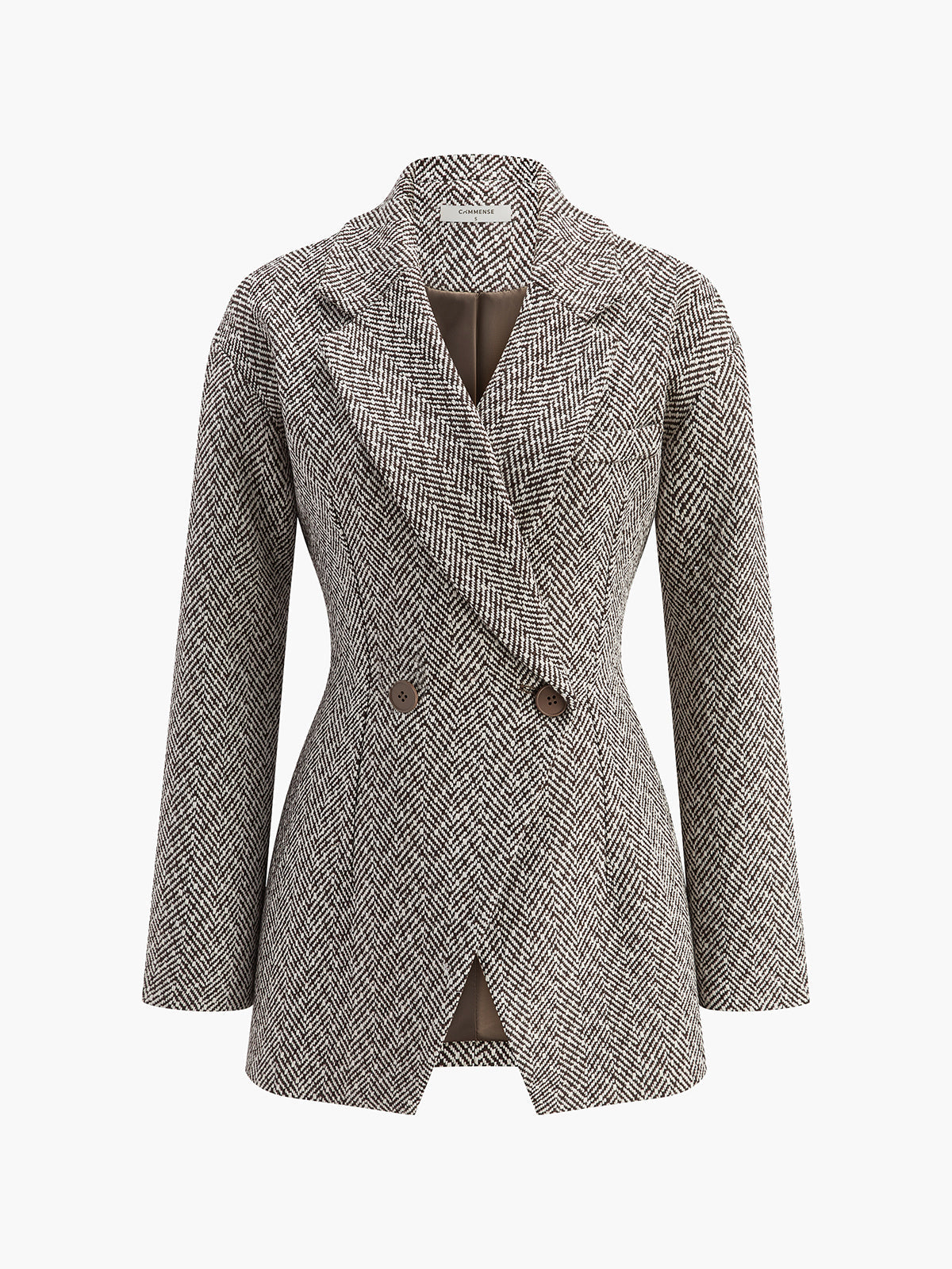 Chic elegant stylish chevron blazer 