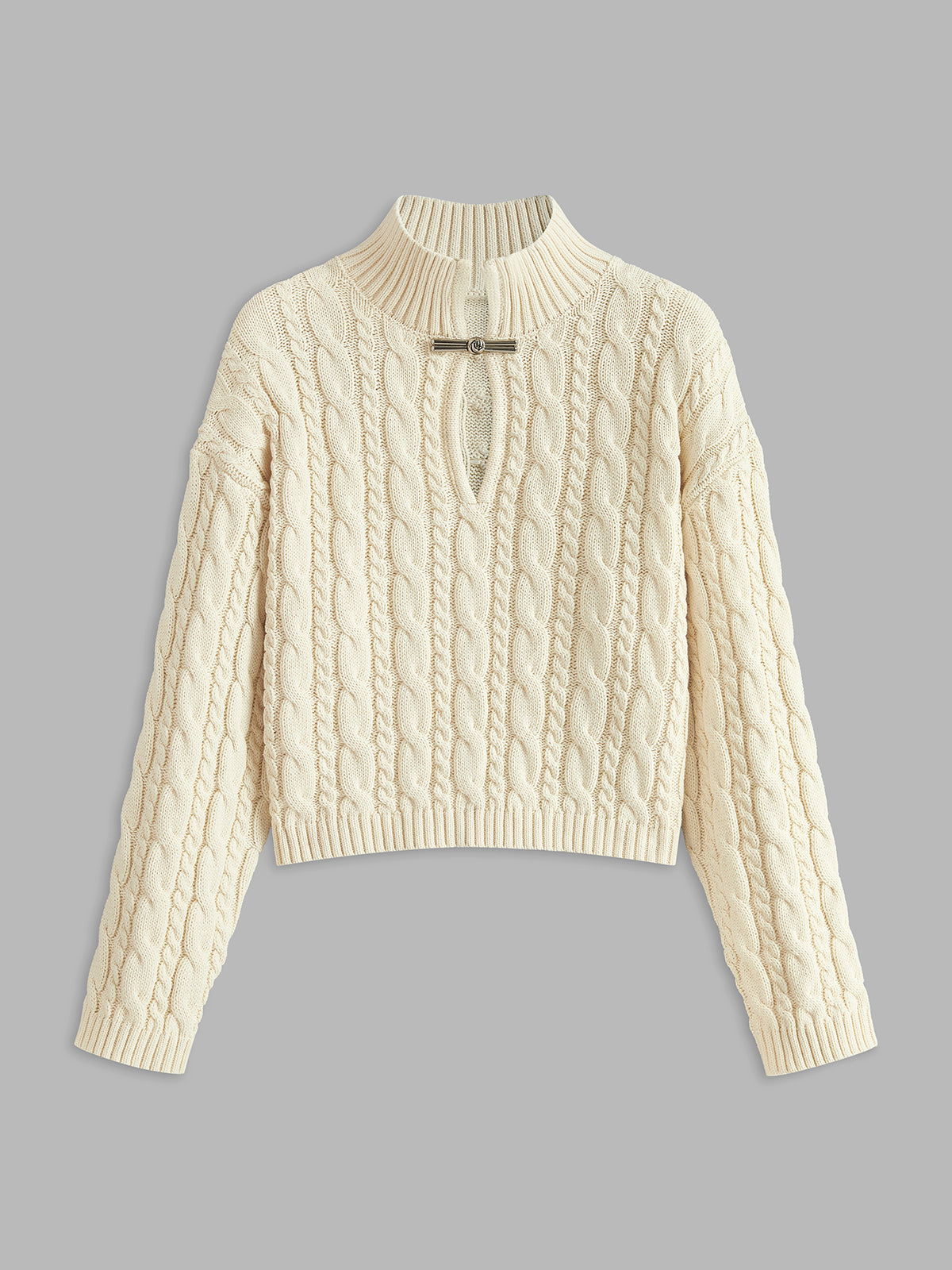 Eleganza katoenen gebreide top