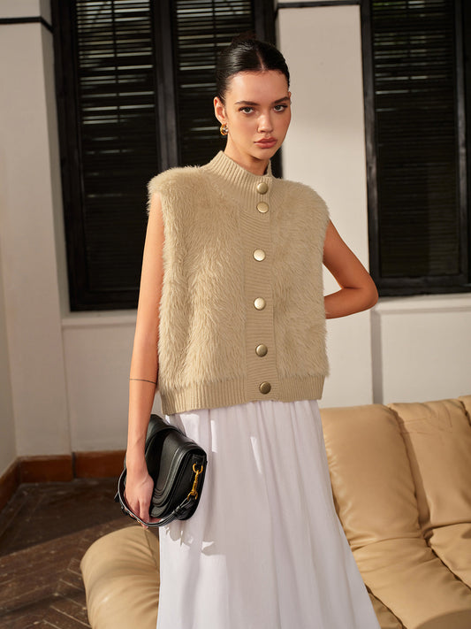 Luxury warmth plush turtleneck sweater 