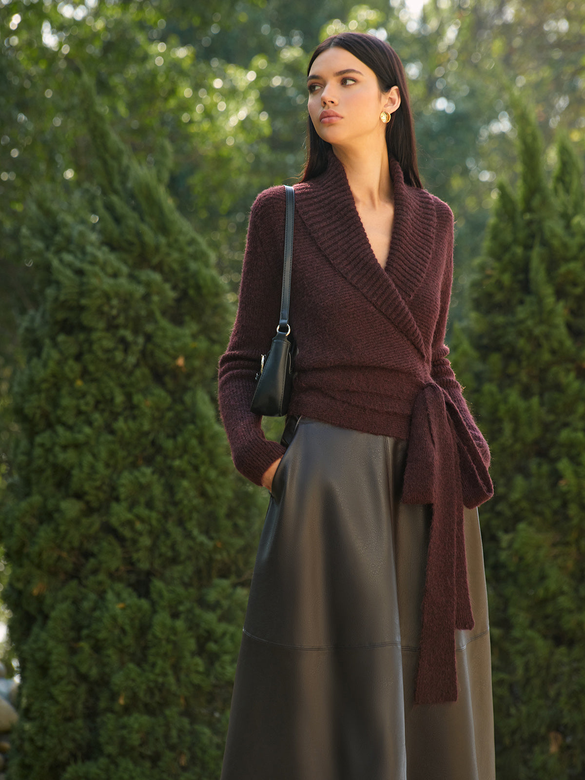 Cozy chic luxueuze top