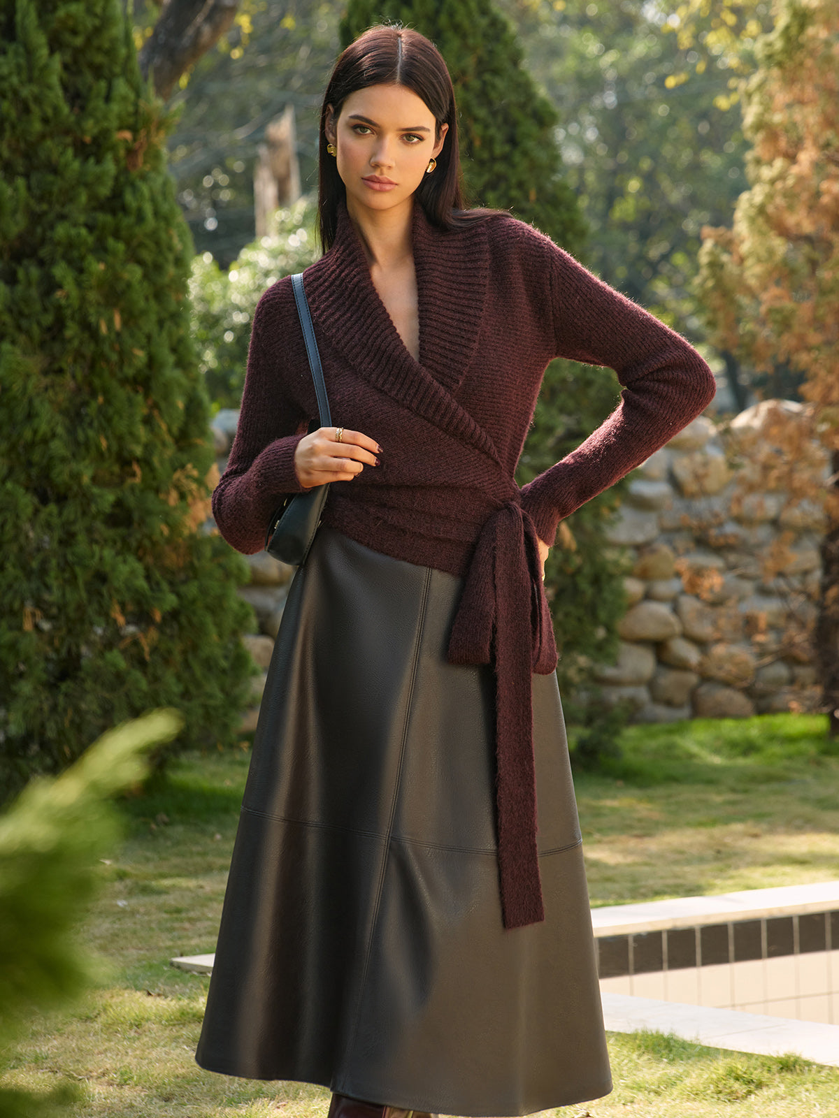 Cozy chic luxueuze top