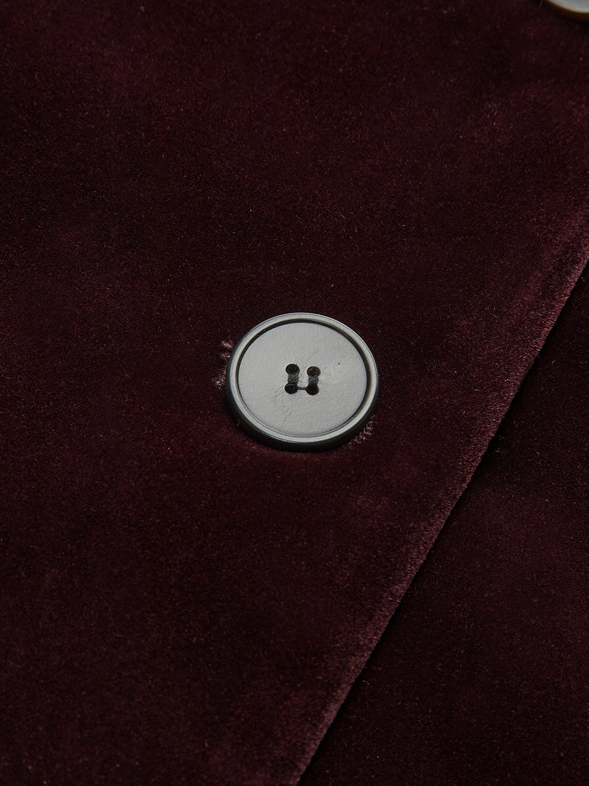 Luxe Velours korte blazer