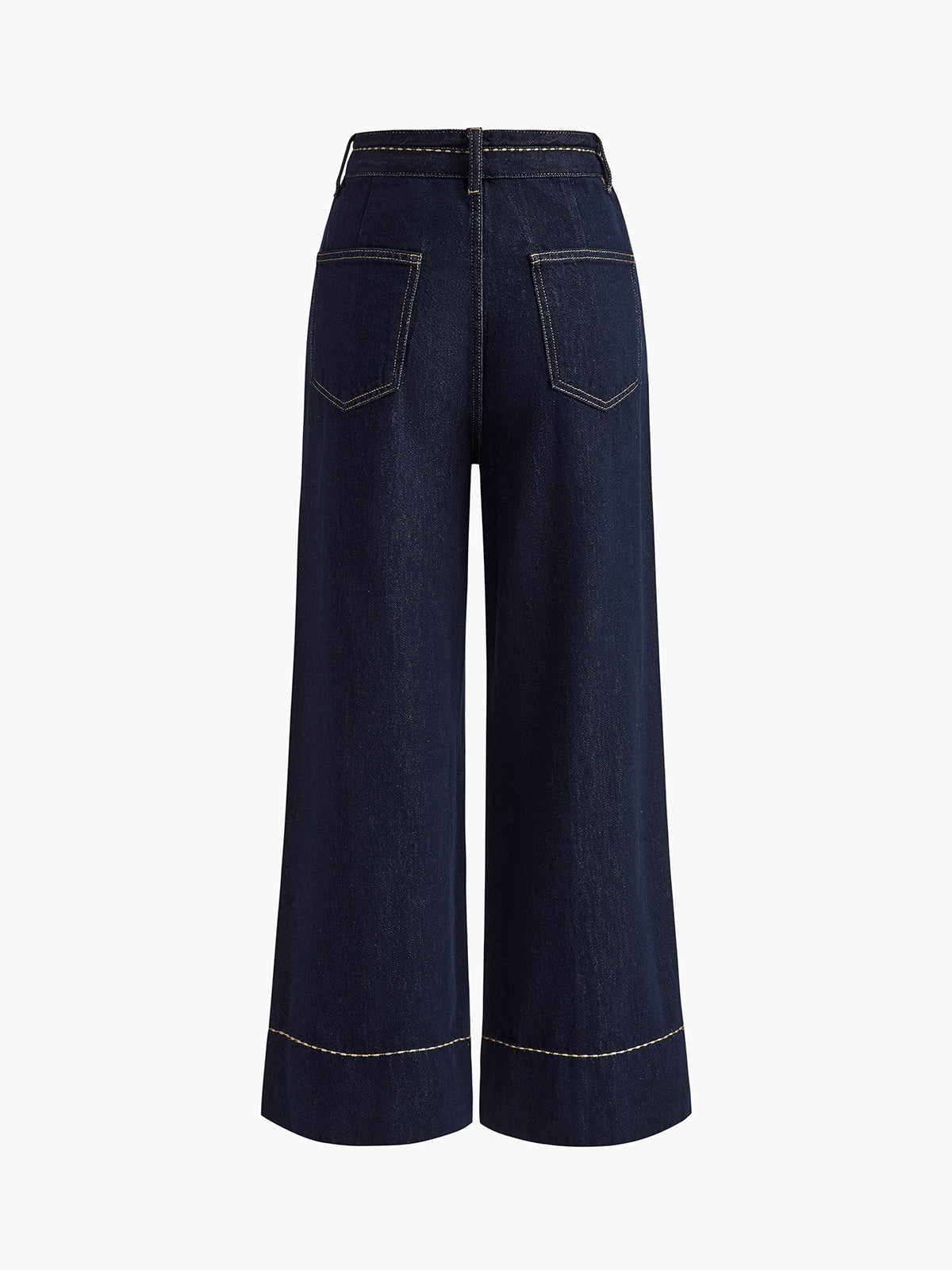 Denim Luxurious wide-leg jeans 