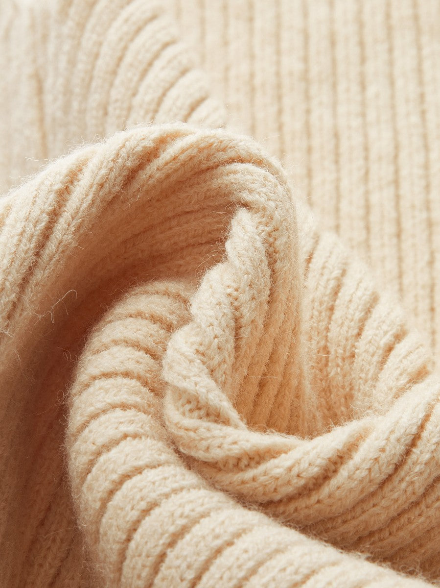 Pura ribbed tank top with turtleneck 
