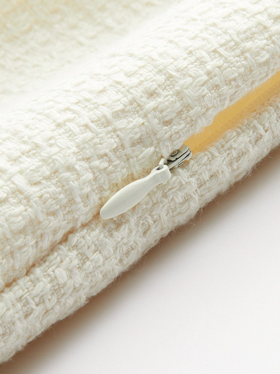 Minimalistische A-lijn Minirok met Rits – Effen Ontwerp – Hoge Taille