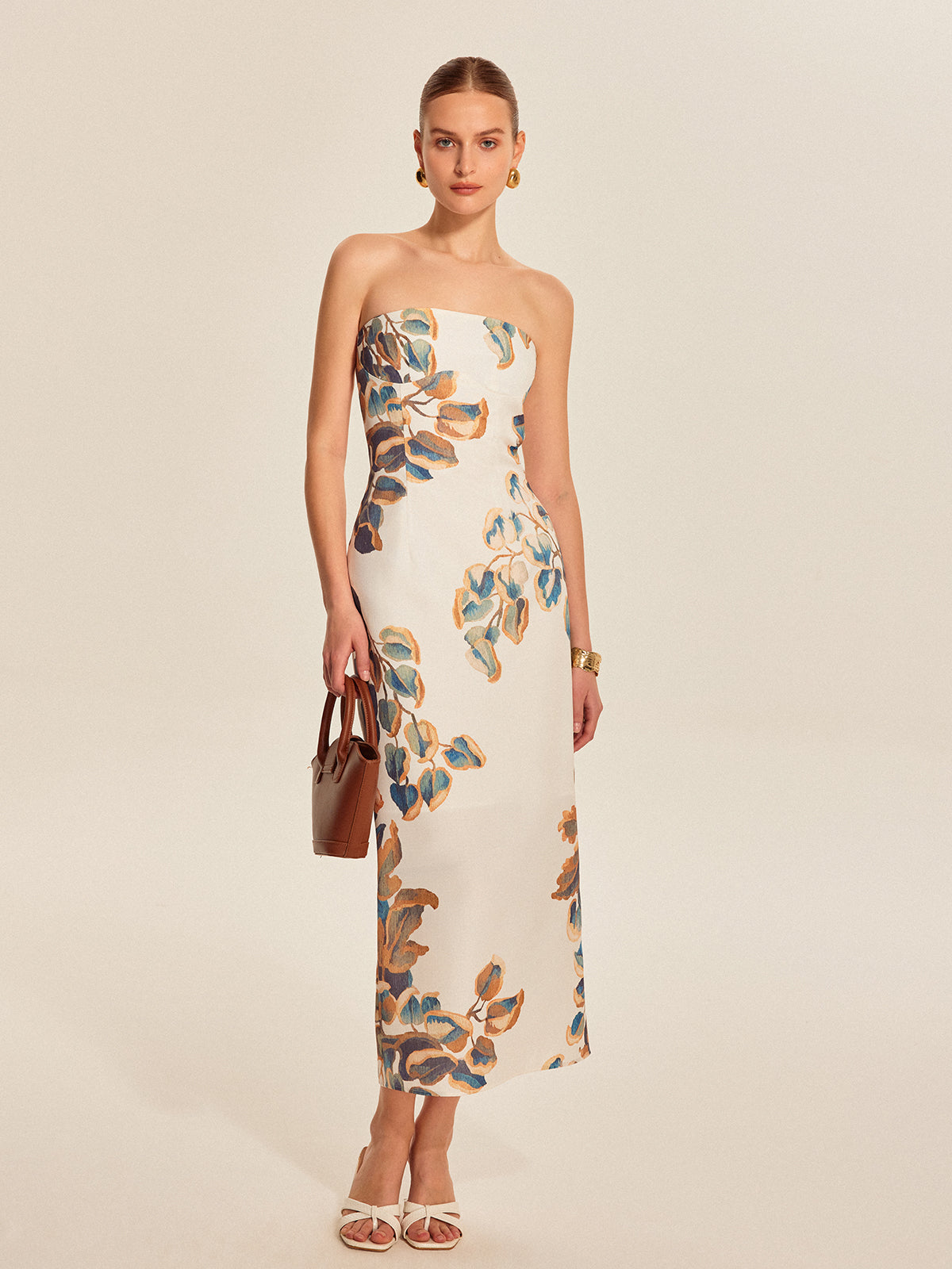 Floral muse jurk
