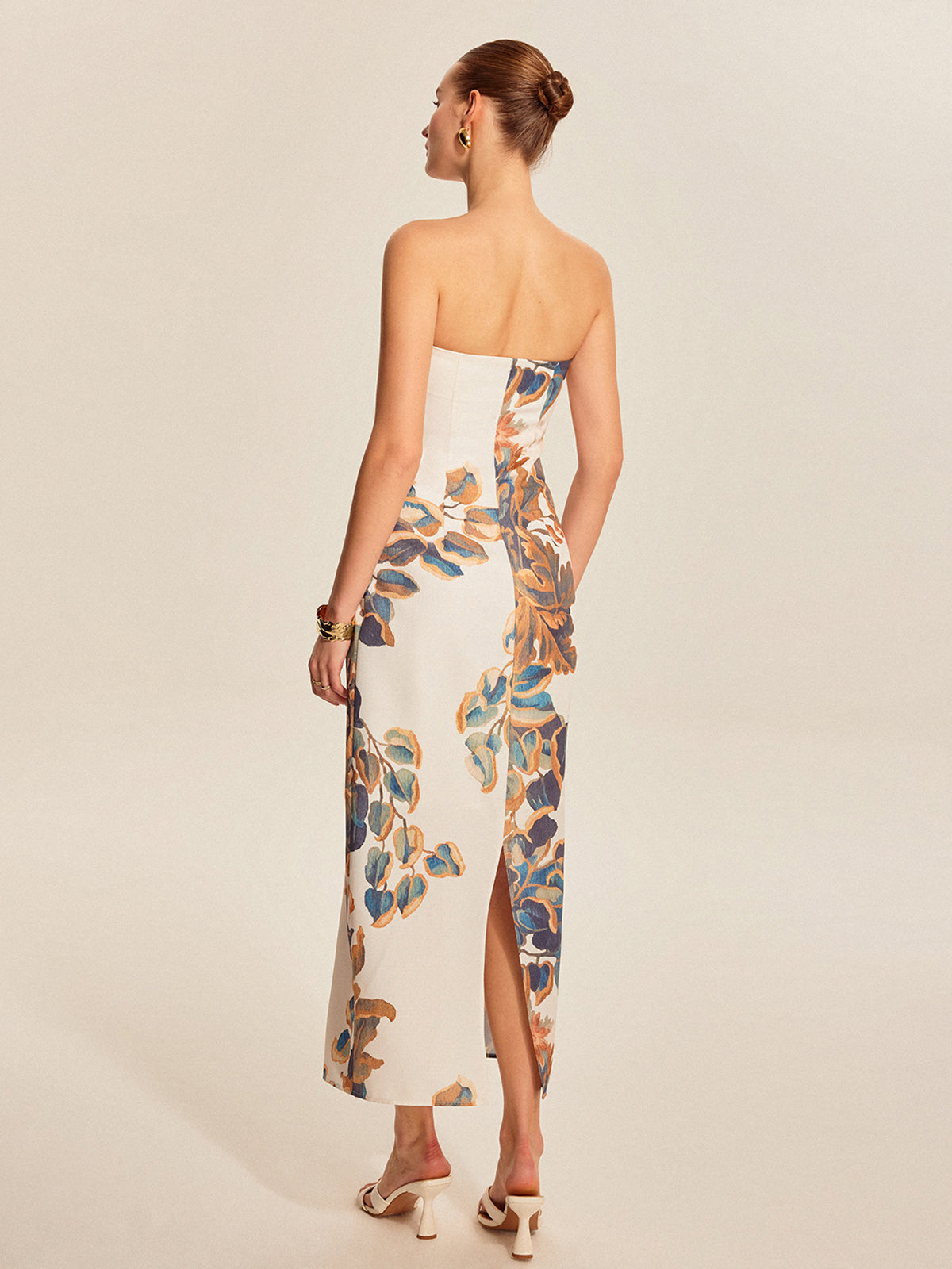 Floral muse jurk