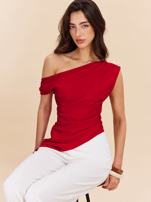 Schouder top