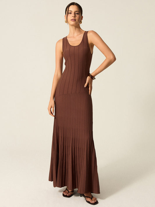 Comfortabel gebreide jurk