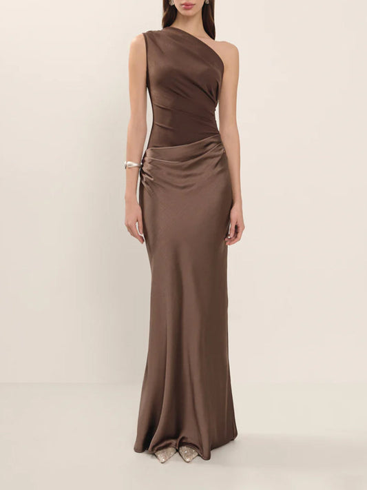 Mocha muse jurk