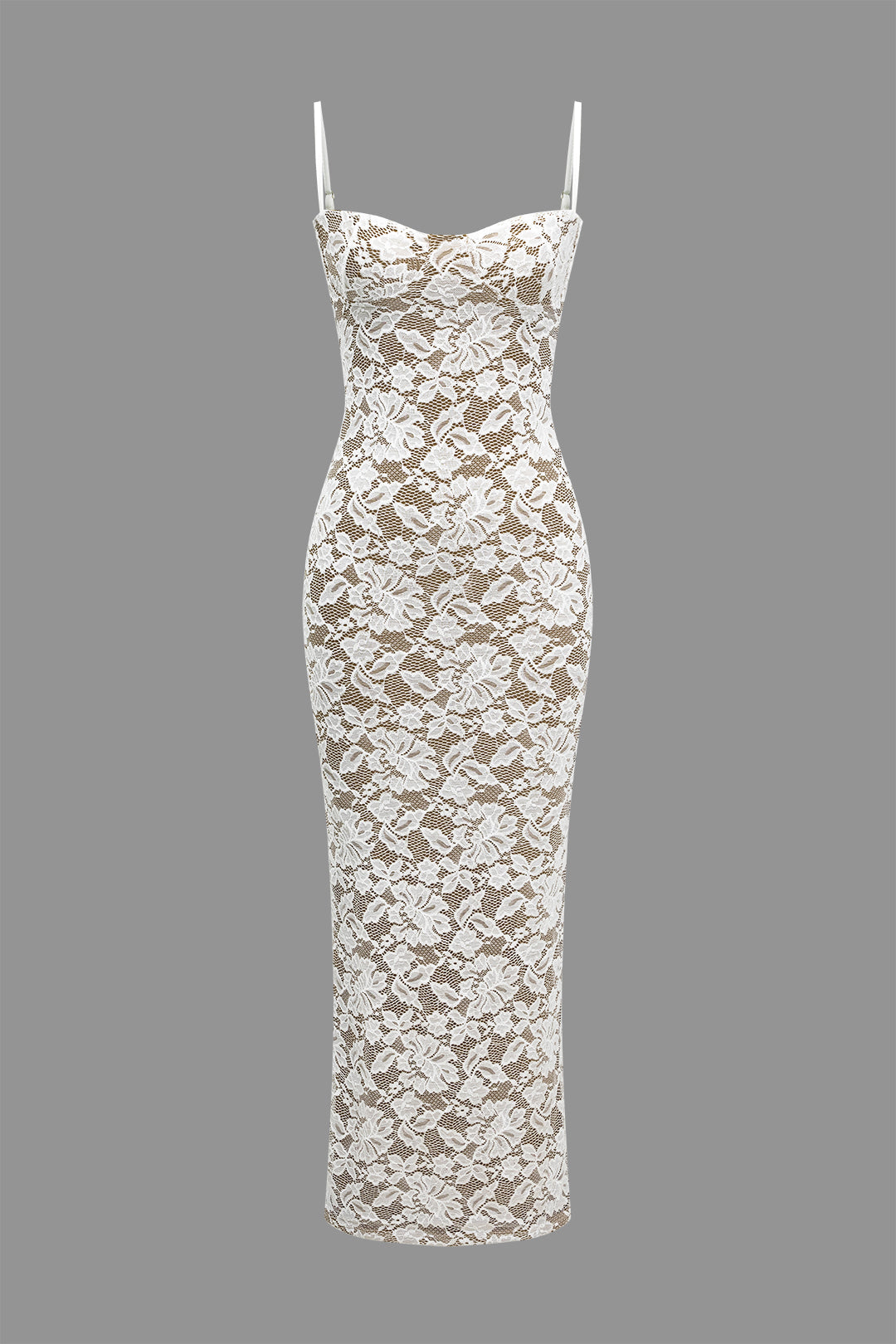 Mila maxi jurk met elegante beensplit
