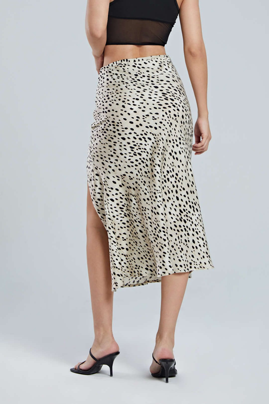 Feline stijlvolle luipaard rok